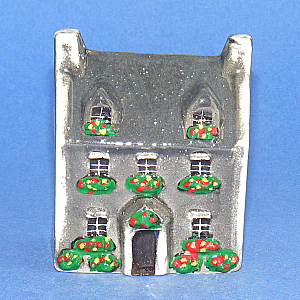 Image of Mudlen End Studio model No 20 Cottage with flowers